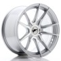Cerchi Japan Racing JR21 17x9 ET25-35 Blank Silver Machined