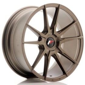 Cerchi in lega Japan Racing JR21 18x8,5 ET20-40 Blank Matt Bronze