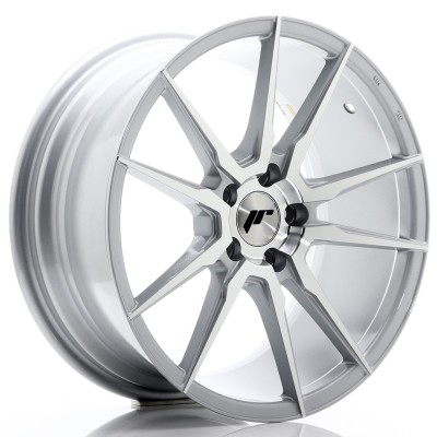 Cerchi Japan Racing JR21 18x8,5 ET40 5x112 Silver Machined