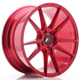 Cerchi in lega Japan Racing JR21 18x8,5 ET40 5x114,3 Platinum Red