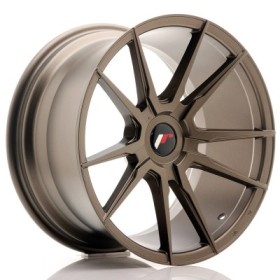 Cerchi in lega Japan Racing JR21 18x9,5 ET20-40 BLANK Matt Bronze