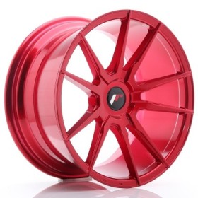 Cerchi in lega Japan Racing JR21 18x9,5 ET20-40 BLANK Platinum Red
