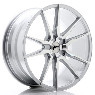 Cerchi in lega Japan Racing JR21 19x8,5 ET20-43 5H BLANK Silver Machined Face