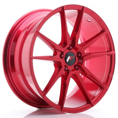Cerchi Japan Racing JR21 19x8,5 ET35 5x120 Platinum Red