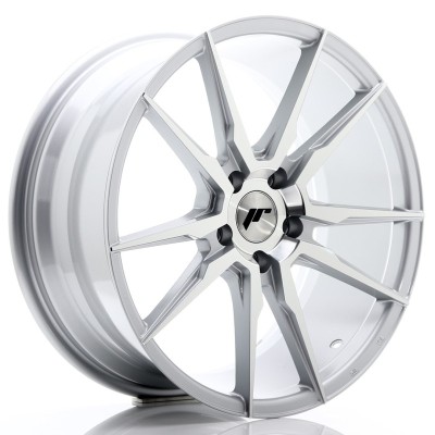 Cerchi in lega Japan Racing JR21 19x8,5 ET40 5x114,3 Silver Machined Face