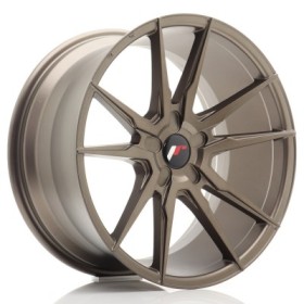 Cerchi in lega Japan Racing JR21 19x9,5 ET35-40 5H BLANK Matt Bronze