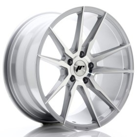 Cerchi in lega Japan Racing JR21 19x9,5 ET40 5x112 Silver Machined Face
