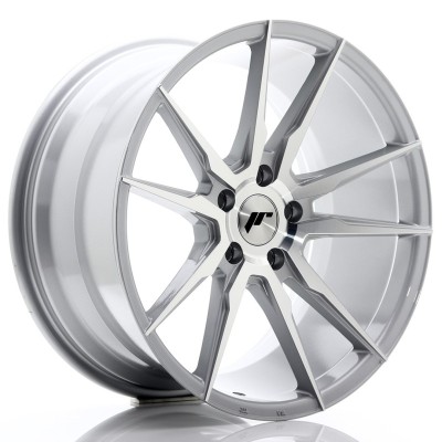 Cerchi in lega Japan Racing JR21 19x9,5 ET40 5x112 Silver Machined Face