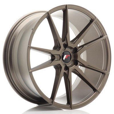 Cerchi in lega Japan Racing JR21 21x10 ET15-48 5H BLANK Matt Bronze