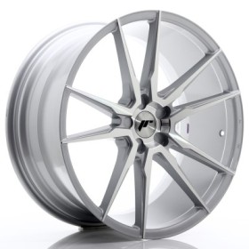 Cerchi Japan Racing JR21 21x10 ET15-48 5H BLANK Silver Machined Face