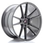 Cerchi in lega Japan Racing JR21 21x11 ET15-55 5H BLANK Hyper Gray
