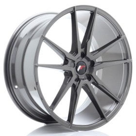 Cerchi in lega Japan Racing JR21 22x10,5 ET15-52 5H BLANK Hyper Gray
