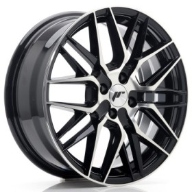 Cerchi in lega Japan Racing JR28 17x7 ET40 4x100 Gloss Black Machined Face