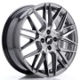 Cerchi in lega Japan Racing JR28 17x7 ET40 4x100 Hyper Black