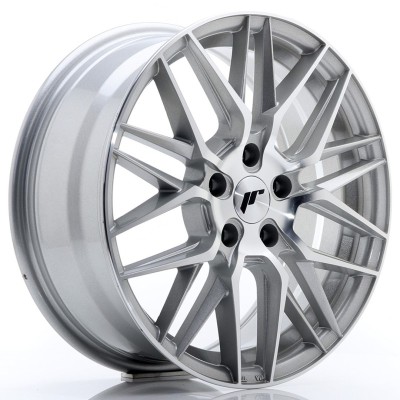 Cerchi in lega Japan Racing JR28 17x7 ET40 5x114,3 Silver Machine Face