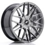 Cerchi in lega Japan Racing JR28 17x8 ET25-40 BLANK Hyper Black
