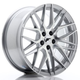 Cerchi Japan Racing JR28 17x8 ET40 5x114,3 Silver Machined Face