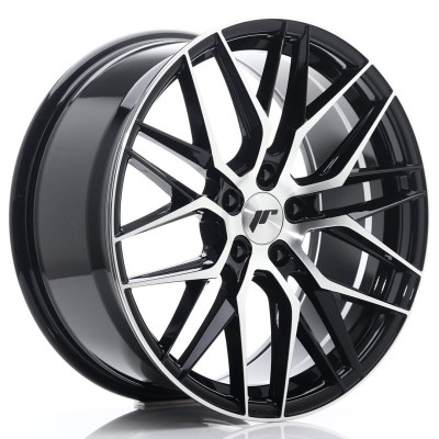 Cerchi in lega Japan Racing JR28 19x8,5 ET35 5x120 Gloss Black Machined Face