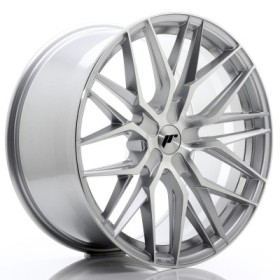 Cerchi Japan Racing JR28 21x10,5 ET15-55 5H BLANK Silver Machined Face