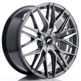 Cerchi Japan Racing JR28 21x9 ET15-45 5H BLANK Hyper Black