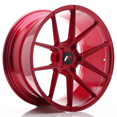 Cerchi Japan Racing JR30 20x10 ET20-40 5H BLANK Platinum Red