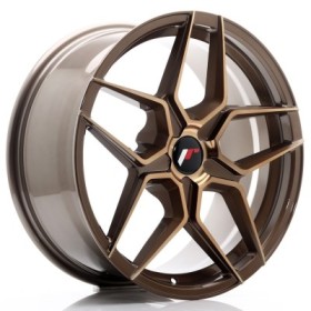 Cerchi Japan Racing JR34 18x8 ET20-42 5H BLANK Platinum Bronze