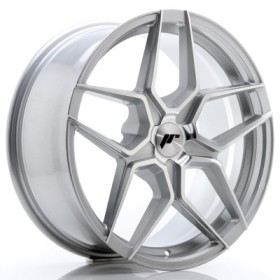 Cerchi in lega Japan Racing JR34 18x8 ET20-42 5H BLANK Silver Machined Face