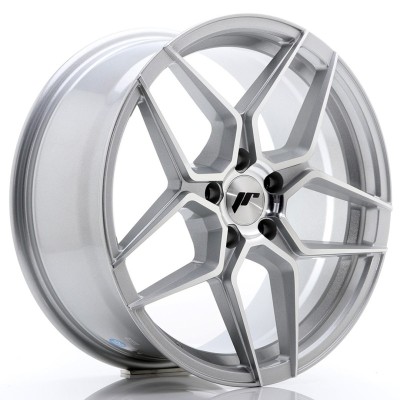 Cerchi in lega Japan Racing JR34 18x8 ET42 5x112 Silver Machined Face