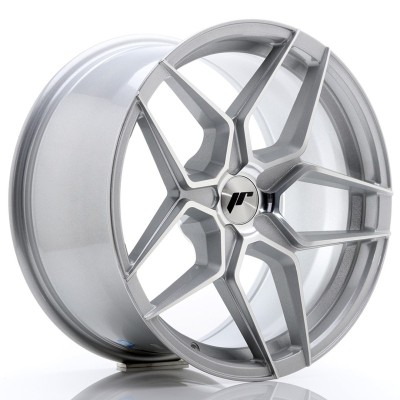 Cerchi in lega Japan Racing JR34 18x9 ET20-42 5H BLANK Silver Machined Face