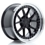 Cerchi in lega Japan Racing JR39 18x9,5 ET15-35 5H BLANK Glossy Black w-Machined Lip