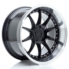 Cerchi Japan Racing JR41 18x10,5 ET15-25 5H BLANK Glossy Black w-Machined Lip