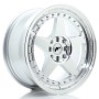 Cerchi Japan Racing JR6 17x8 ET35 4x100-114 Silver Machined Face