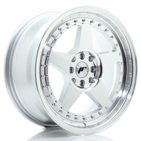 Cerchi in lega Japan Racing JR6 17x8 ET35 5x114-120 Silver Machined Face