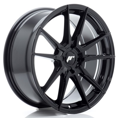 Cerchi in lega Japan Racing JR21 18x8 ET20-40 4H BLANK Glossy Black