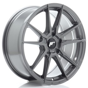 Cerchi in lega Japan Racing JR21 18x8,5 ET20-45 5H BLANK Hyper Gray