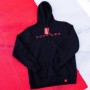 Concaver Unisex Hoodie Logo Black Size M