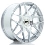 Cerchi Japan Racing JR18 16x7 ET20-35 BLANK Silver Machined Face