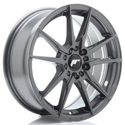 Cerchi Japan Racing JR21 17x7 ET40 4x100-114 Hyper Gray