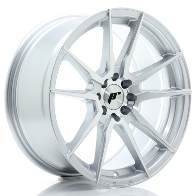 Cerchi in lega Japan Racing JR21 17x8 ET25 4x100-108 Silver Machined