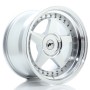 Cerchi in lega Japan Racing JR6 17x10 ET0-20 BLANK Silver Machined Face