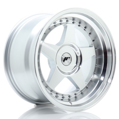 Cerchi in lega Japan Racing JR6 17x10 ET0-20 BLANK Silver Machined Face
