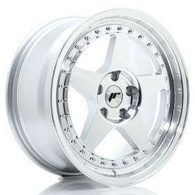 Cerchi Japan Racing JR6 17x8 ET35 5x112 Silver Machined Face