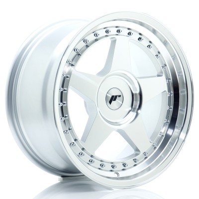 Cerchi Japan Racing JR6 17x9 ET20-35 BLANK Silver Machined Face