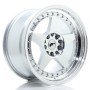 Cerchi in lega Japan Racing JR6 17x9 ET25 5x114-120 Silver Machined Face