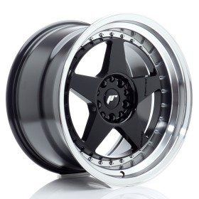 Cerchi Japan Racing JR6 18x10,5 ET25 5x114,3-120 Gloss Black w-Machined Lip