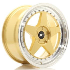 Cerchi Japan Racing JR6 18x8,5 ET20-40 5H BLANK Gold w-Machined Lip