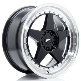 Cerchi Japan Racing JR6 18x8,5 ET22 5x114,3-120 Gloss Black w-Machined Lip