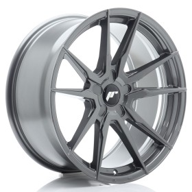 Cerchi in lega Japan Racing JR21 19x10 ET20-51 5H BLANK Hyper Gray