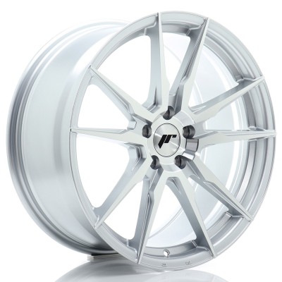 Cerchi Japan Racing JR21 19x8,5 ET35 5x120 Silver Machined Face