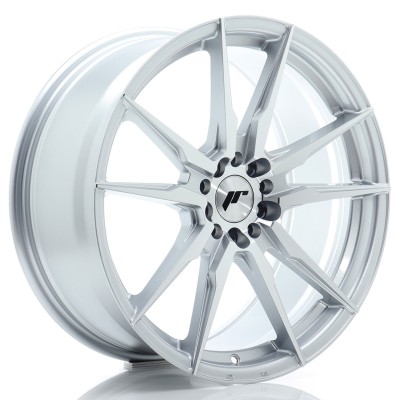 Cerchi in lega Japan Racing JR21 19x8,5 ET45 5x112-114 Silver Machined Face